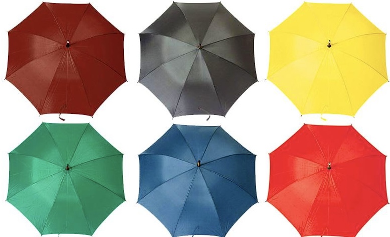 Брендирование зонтов - логотип и название