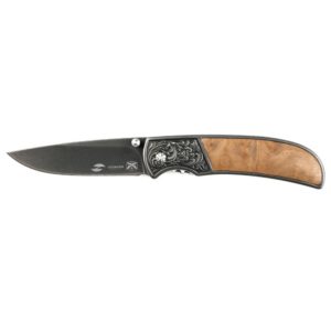Складной нож Stinger S055B, коричневый