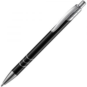 Ручка шариковая Underton Metallic, черная