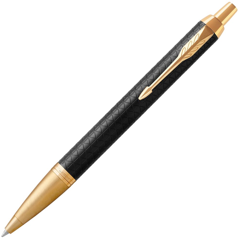 Ручка шариковая Parker IM Premium Black/Gold GT с нанесением логотипа по  цене от 9062р купить в Зеленограде